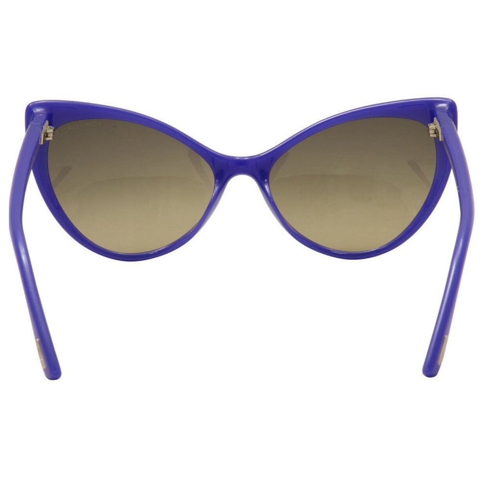 TOM FORD Blue Cat Eye Injected Sunglasses - Picture 8 of 8